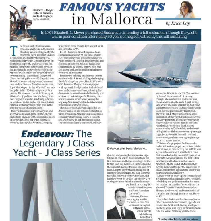 FAMOUS YACHTS IN MALLORCA - Cover Image